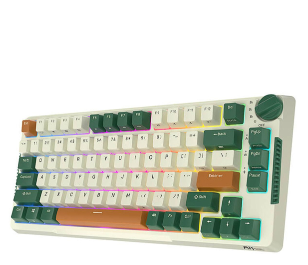 Royal Kludge RKH81 RGB (Sky cyan switch) - Zielona RKH 81 skycyan green - 1198934 - zdjęcie 4